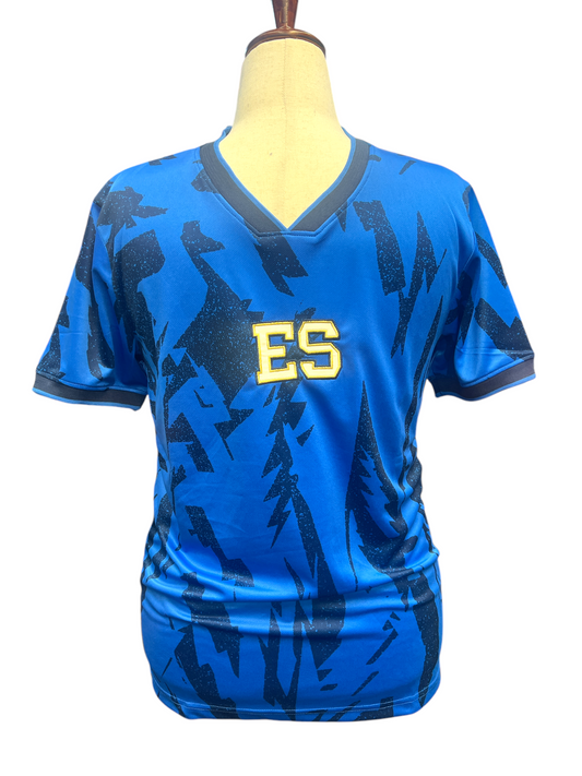 Playera El Salvador azul