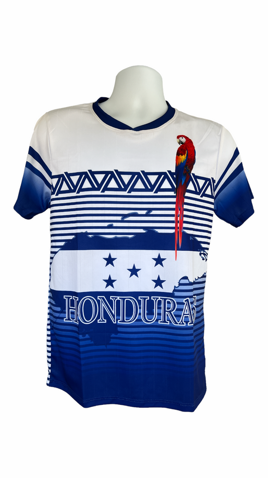 Playera  Honduras Guacamaya