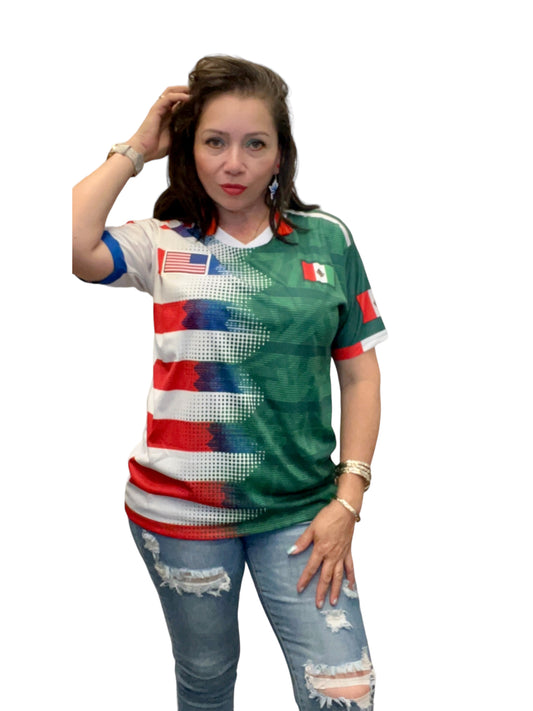 Playera México, Usa